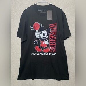 Junk Food Clothing Clothing DC Washington Wizards Mickey Mouse Disney large NEW